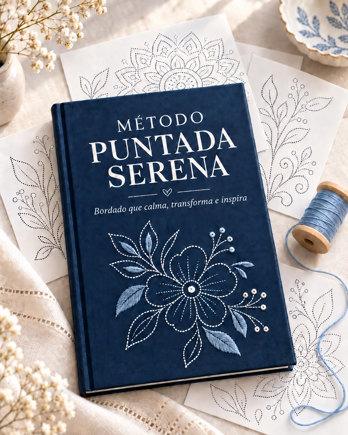 Método Puntada Serena — capa do material